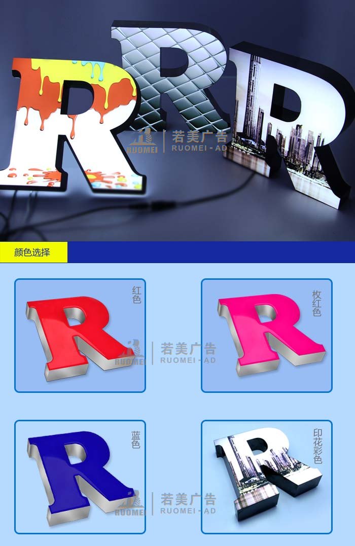 樹脂廣告字